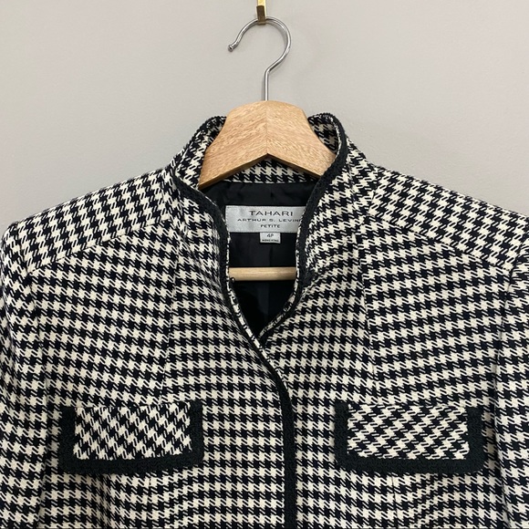 Tahari Houndstooth Blazer - Picture 14 of 16